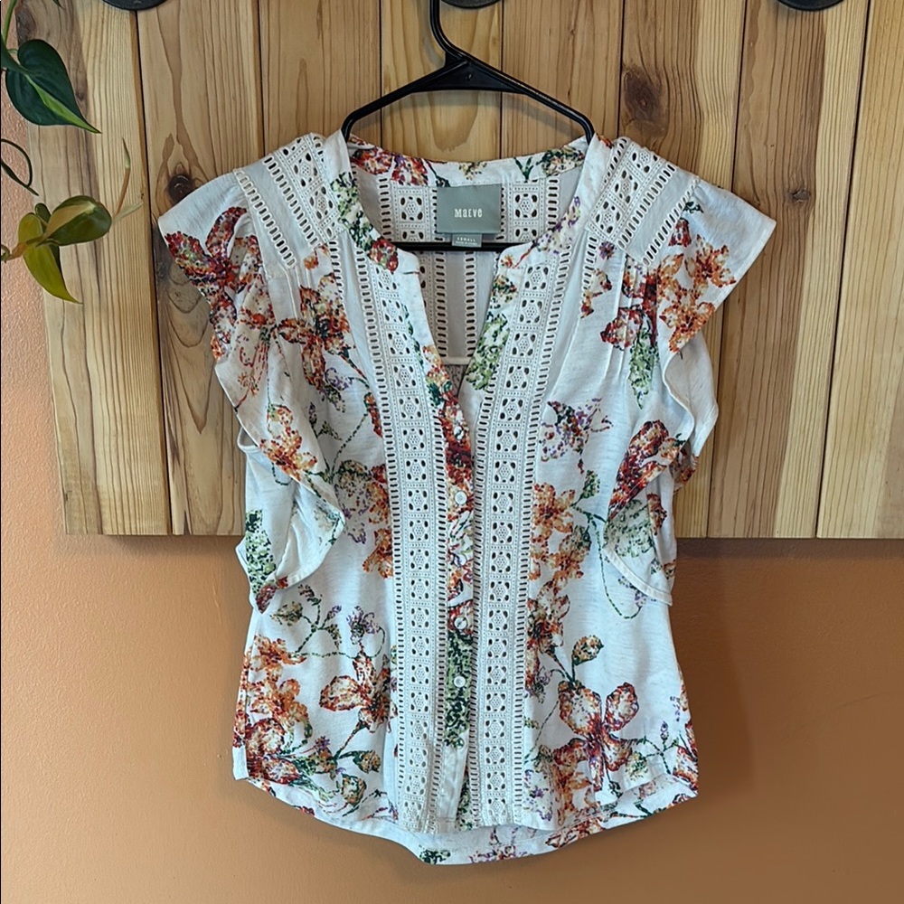 Maeve Floral Top